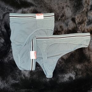 🩷Women's Plus Cotton Thong/Hipster Bundle NWT 2X or 18/20